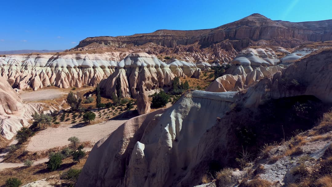 The famous Red Valley of Cappadocia that looks like the Grand Canyon from the U.S.