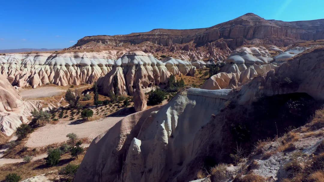 The famous Red Valley of Cappadocia that looks like the Grand Canyon from the U.S.